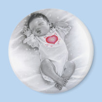Christmas Baby Magnet magnets