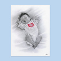 Christmas Baby Postcard