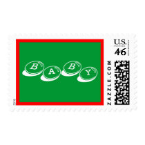 Christmas baby stamp