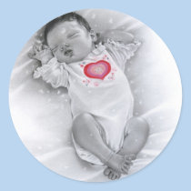 Christmas Baby Sticker stickers