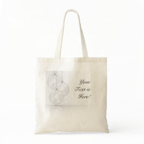 Christmas Background Canvas Bags