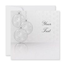 Christmas Background Custom Invites