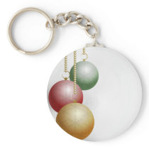 Christmas Background Key Chains