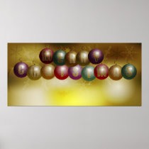 Christmas Background Poster