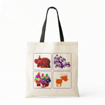 Christmas bags: Santa, Elephant, Reindeer,& C-Tree