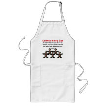 Christmas Baking Tips Apron