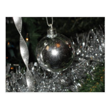Christmas Balls Celebration Postcard