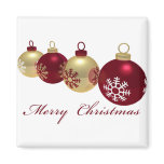 Christmas Balls Refrigerator Magnets