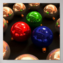 Christmas Balls Poster