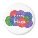 Christmas balls - zentangle 1 products magnets