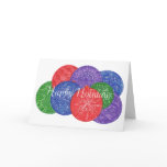 Christmas balls - zentangle greeting cards