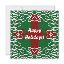 Christmas Bandanna invitation