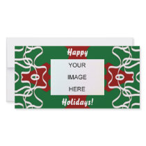 Christmas Bandanna photo card