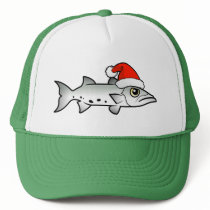 Christmas Barracuda Santa Mesh Hats