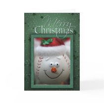 Christmas Baseball Card by perfectpostage Christmas Baseball Card