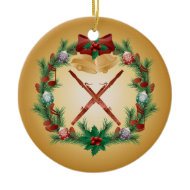 Christmas Bassoon Ornament Music Gift