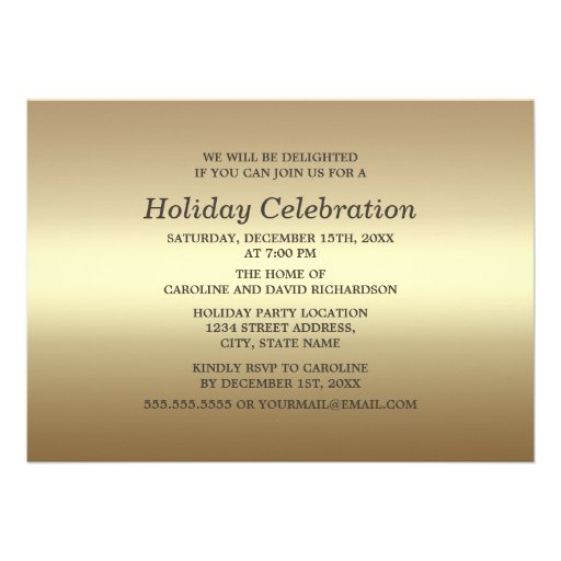 Christmas Bauble Design Christmas Party Invitation