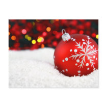 Christmas Bauble Postcards