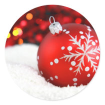 Christmas Bauble Stickers
