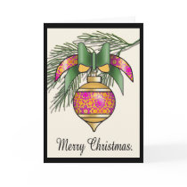 Christmas Baubles - 10 cards