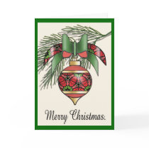 Christmas Baubles - 15 cards