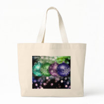 Christmas Baubles Canvas Bags