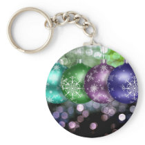 Christmas Baubles Keychain