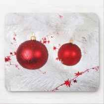 Christmas Baubles Mouse Pad