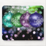Christmas Baubles Mousepad