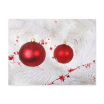 Christmas Baubles Post Card