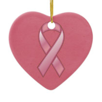 Christmas BCA pinkribbon Christmas Tree Ornaments