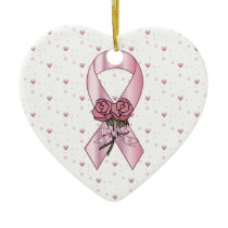 Christmas BCA pinkribbon Christmas Tree Ornaments