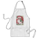 Christmas Beagle aprons