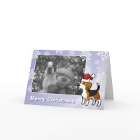 Christmas Beagle card