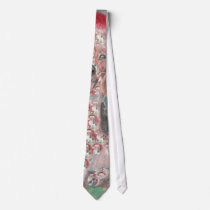 Christmas Beagle tie