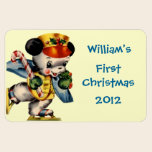 Christmas Bear First Christmas Flexi Magnet magnets