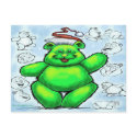 Christmas Bear postcards by FunGraphix Christmas Bear postcards