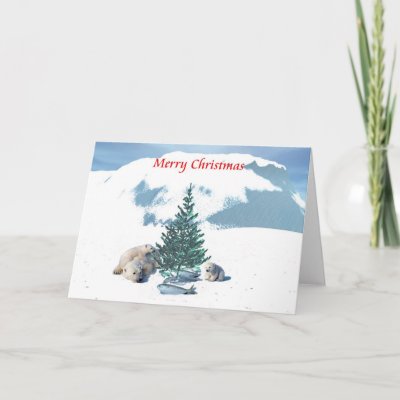 Christmas Bears cards