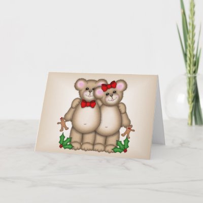 Christmas Bears cards