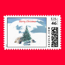 Christmas Bears Stamp