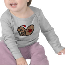 Christmas Beaver t-shirts