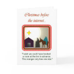 Christmas before the internet... greeting card