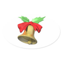 Christmas Bell Sticker