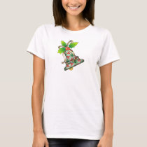 Christmas Bell with Holly-15 t-shirts