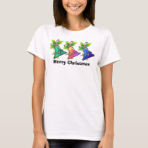 Christmas Bell with Holly-20, Christmas Bell wi... t-shirts