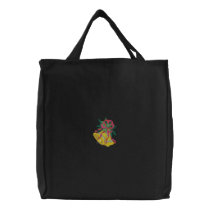 Christmas Bells embroidered bags