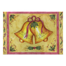 Christmas Bells Invitation