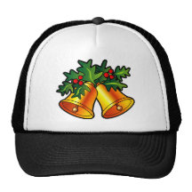 Christmas Bells Mesh Hat