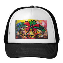 CHRISTMAS BELLS TRUCKER HAT