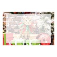 Christmas - Bengal Cat - Jack Stationery Design